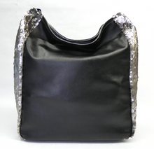 Charger l'image dans la galerie, AVIA - Jersey noir & Sequins argent