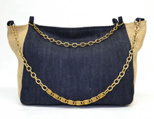 Charger l'image dans la galerie, PINA-Toile de jute lurex or & Jean