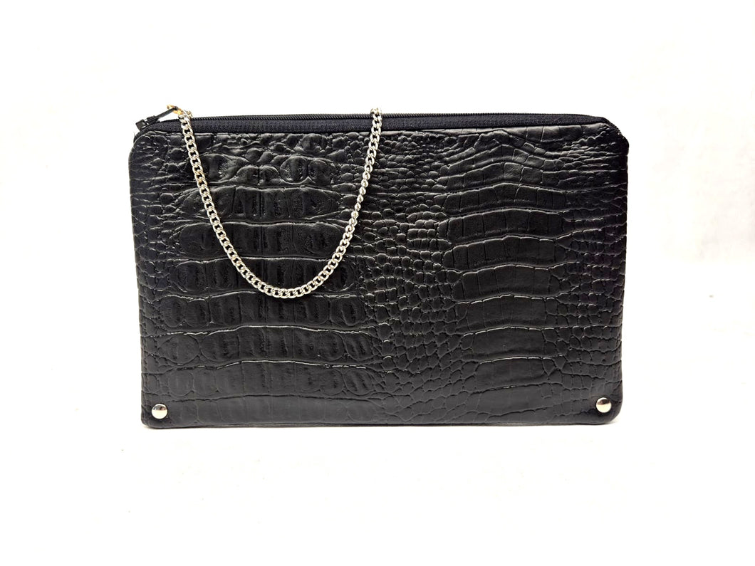 ANGELE - Croco noir