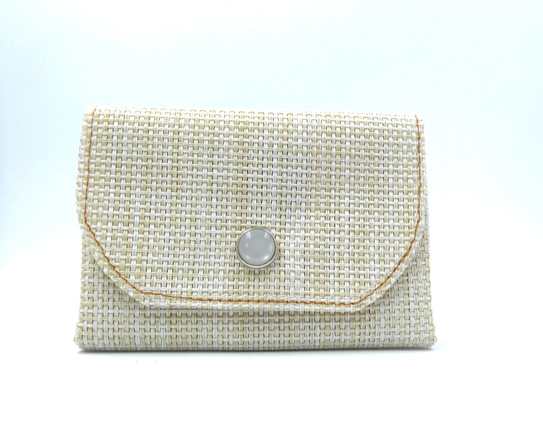 LOLA - Tressage blanc et beige